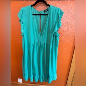 Lightweight and fun ruffled dress ! 3X
